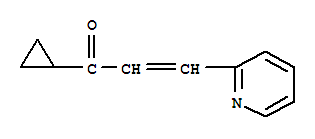 2-Propen-1-one,1-cyclopropyl-3-(2-pyridinyl)-(9ci)Structure,404916-68-3Structure 2-Propen-1-one,1-cyclopropyl-3-(2-pyridinyl)-(9ci) Structure,404916-68-3Structure
