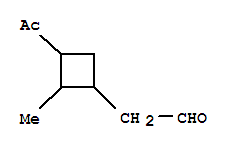 Cyclobutaneacetaldehyde, 3-acetyl-2-methyl-(9ci) Structure,406933-84-4Structure