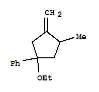 Benzene, (1-ethoxy-3-methyl-4-methylenecyclopentyl)-(9ci)Structure,406946-49-4Structure Benzene, (1-ethoxy-3-methyl-4-methylenecyclopentyl)-(9ci) Structure,406946-49-4Structure