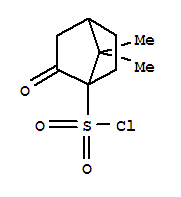 (9ci)-7,7-二甲基-2-氧代-雙環(huán)[2.2.1]庚烷-1-磺酰氯結(jié)構(gòu)式_408335-82-0結(jié)構(gòu)式