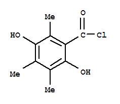 Benzoyl chloride, 2,5-dihydroxy-3,4,6-trimethyl-(9ci) Structure,408338-75-0Structure