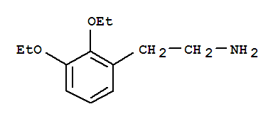 Benzeneethanamine, 2,3-diethoxy-(9ci)Structure,408353-03-7Structure Benzeneethanamine, 2,3-diethoxy-(9ci) Structure,408353-03-7Structure