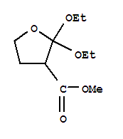 3-Furancarboxylicacid,2,2-diethoxytetrahydro-,methylester(9ci)Structure,408533-98-2Structure 3-Furancarboxylicacid,2,2-diethoxytetrahydro-,methylester(9ci) Structure,408533-98-2Structure