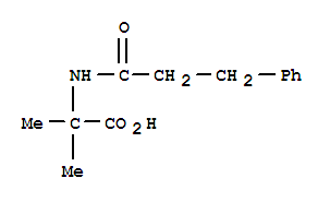 Alanine, 2-methyl-n-(1-oxo-3-phenylpropyl)-Structure,409108-29-8Structure Alanine, 2-methyl-n-(1-oxo-3-phenylpropyl)- Structure,409108-29-8Structure