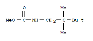 Carbamic acid, (2,2,3,3-tetramethylbutyl)-, methyl ester (9ci)Structure,409315-20-4Structure Carbamic acid, (2,2,3,3-tetramethylbutyl)-, methyl ester (9ci) Structure,409315-20-4Structure