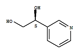 1,2-Ethanediol,1-(3-pyridinyl)-,(1s)-(9ci)Structure,411233-68-6Structure 1,2-Ethanediol,1-(3-pyridinyl)-,(1s)-(9ci) Structure,411233-68-6Structure