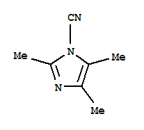 1H-imidazole-1-carbonitrile,2,4,5-trimethyl-(9ci)Structure,412278-72-9Structure 1H-imidazole-1-carbonitrile,2,4,5-trimethyl-(9ci) Structure,412278-72-9Structure
