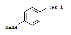 Benzenamine, n-methyl-4-(1-methylethoxy)-(9ci)Structure,412292-91-2Structure Benzenamine, n-methyl-4-(1-methylethoxy)-(9ci) Structure,412292-91-2Structure
