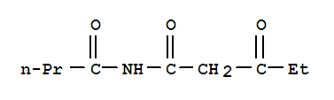  3-氧代-n-(1-氧代丁基)-戊酰胺結構式_412341-49-2結構式