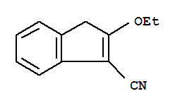 1H-indene-3-carbonitrile,2-ethoxy-(9ci) Structure,412341-70-9Structure