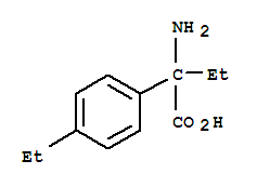 Benzeneacetic acid, alpha-amino-alpha,4-diethyl-(9ci)Structure,412924-82-4Structure Benzeneacetic acid, alpha-amino-alpha,4-diethyl-(9ci) Structure,412924-82-4Structure