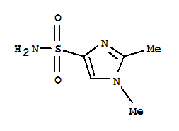 (9ci)-1,2-二甲基-1H-咪唑-4-磺酰胺結構式_415913-06-3結構式