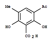 Benzoic acid, 3-acetyl-2,6-dihydroxy-5-methyl-(9ci) Structure,415945-15-2Structure