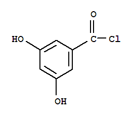 Benzoyl chloride, 3,5-dihydroxy-(9ci)Structure,41696-97-3Structure Benzoyl chloride, 3,5-dihydroxy-(9ci) Structure,41696-97-3Structure