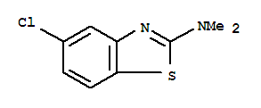 Benzothiazole, 5-chloro-2-(dimethylamino)-(7ci,8ci)Structure,4225-16-5Structure Benzothiazole, 5-chloro-2-(dimethylamino)-(7ci,8ci) Structure,4225-16-5Structure