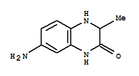2(1H)-quinoxalinone,7-amino-3,4-dihydro-3-methyl-(7ci,8ci)Structure,4244-34-2Structure 2(1H)-quinoxalinone,7-amino-3,4-dihydro-3-methyl-(7ci,8ci) Structure,4244-34-2Structure