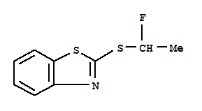 Benzothiazole, 2-[(1-fluoroethyl)thio]-(9ci) Structure,428517-57-1Structure