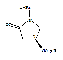 3-Pyrrolidinecarboxylicacid,1-(1-methylethyl)-5-oxo-,(3s)-(9ci)Structure,428518-39-2Structure 3-Pyrrolidinecarboxylicacid,1-(1-methylethyl)-5-oxo-,(3s)-(9ci) Structure,428518-39-2Structure