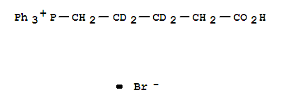 (4-Carboxybutyl-2,2,3,3-d4)triphenylphosphonium bromideStructure,42932-63-8Structure (4-Carboxybutyl-2,2,3,3-d4)triphenylphosphonium bromide Structure,42932-63-8Structure