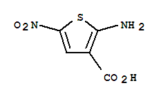 3-Thiophenecarboxylicacid,2-amino-5-nitro-(9ci)Structure,43028-52-0Structure 3-Thiophenecarboxylicacid,2-amino-5-nitro-(9ci) Structure,43028-52-0Structure