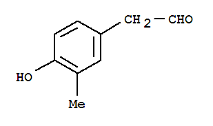Benzeneacetaldehyde, 4-hydroxy-3-methyl-(9ci)Structure,433230-56-9Structure Benzeneacetaldehyde, 4-hydroxy-3-methyl-(9ci) Structure,433230-56-9Structure
