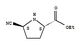 (5S)-5-cyano-l-proline ethyl esterStructure,435274-88-7Structure (5S)-5-cyano-l-proline ethyl ester Structure,435274-88-7Structure
