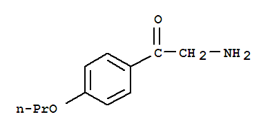 Ethanone, 2-amino-1-(4-propoxyphenyl)-(9ci)Structure,438015-36-2Structure Ethanone, 2-amino-1-(4-propoxyphenyl)-(9ci) Structure,438015-36-2Structure