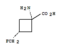 Cyclobutanecarboxylic acid, 1-amino-3-(fluoromethyl)-, cis-(9ci) Structure,439090-11-6Structure