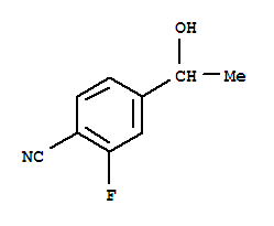 Benzonitrile, 2-fluoro-4-(1-hydroxyethyl)-(9ci)Structure,440105-59-9Structure Benzonitrile, 2-fluoro-4-(1-hydroxyethyl)-(9ci) Structure,440105-59-9Structure