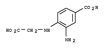 Benzoic acid, 3-amino-4-[(carboxymethyl)amino]-(9ci) Structure,440341-00-4Structure