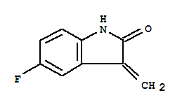 (9ci)-5-氟-1,3-二氫-3-亞甲基-2H-吲哚-2-酮結(jié)構(gòu)式_442883-73-0結(jié)構(gòu)式