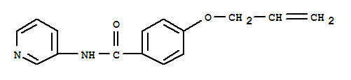 Benzamide, 4-(2-propenyloxy)-n-3-pyridinyl-(9ci)Structure,443731-54-2Structure Benzamide, 4-(2-propenyloxy)-n-3-pyridinyl-(9ci) Structure,443731-54-2Structure