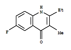 4(1H)-quinolinone,2-ethyl-6-fluoro-3-methyl-(9ci)Structure,444609-99-8Structure 4(1H)-quinolinone,2-ethyl-6-fluoro-3-methyl-(9ci) Structure,444609-99-8Structure