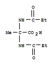 Alanine, n-(1-oxopropyl)-2-[(1-oxopropyl)amino]- Structure,445396-93-0Structure
