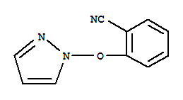 Benzonitrile, 2-(1h-pyrazol-1-yloxy)-(9ci)Structure,445411-86-9Structure Benzonitrile, 2-(1h-pyrazol-1-yloxy)-(9ci) Structure,445411-86-9Structure