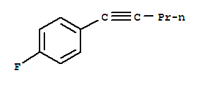 Benzene, 1-fluoro-4-(1-pentynyl)-(9ci)Structure,445424-02-2Structure Benzene, 1-fluoro-4-(1-pentynyl)-(9ci) Structure,445424-02-2Structure