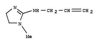 1H-imidazol-2-amine,4,5-dihydro-1-methyl-n-2-propenyl-(9ci)Structure,446061-14-9Structure 1H-imidazol-2-amine,4,5-dihydro-1-methyl-n-2-propenyl-(9ci) Structure,446061-14-9Structure