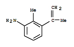 Benzenamine, 2-methyl-3-(1-methylethenyl)-(9ci)Structure,446252-34-2Structure Benzenamine, 2-methyl-3-(1-methylethenyl)-(9ci) Structure,446252-34-2Structure