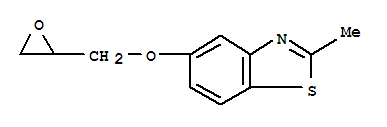 Benzothiazole, 2-methyl-5-(oxiranylmethoxy)-(9ci)Structure,449756-83-6Structure Benzothiazole, 2-methyl-5-(oxiranylmethoxy)-(9ci) Structure,449756-83-6Structure