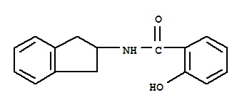 Benzamide, n-(2,3-dihydro-1h-inden-2-yl)-2-hydroxy-(9ci)Structure,450348-95-5Structure Benzamide, n-(2,3-dihydro-1h-inden-2-yl)-2-hydroxy-(9ci) Structure,450348-95-5Structure