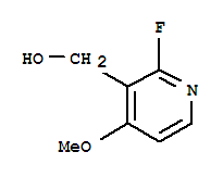 3-Pyridinemethanol,2-fluoro-4-methoxy-(9ci)Structure,451459-08-8Structure 3-Pyridinemethanol,2-fluoro-4-methoxy-(9ci) Structure,451459-08-8Structure
