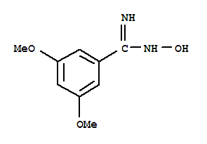 Benzenecarboximidamide,n-hydroxy-3,5-dimethoxy-Structure,453566-08-0Structure Benzenecarboximidamide,n-hydroxy-3,5-dimethoxy- Structure,453566-08-0Structure
