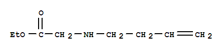 (9ci)-n-3-丁烯-甘氨酸乙酯結(jié)構(gòu)式_455333-83-2結(jié)構(gòu)式