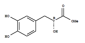Benzenepropanoic acid, alpha,3,4-trihydroxy-, methyl ester, (alphar)-(9ci) Structure,457893-80-0Structure