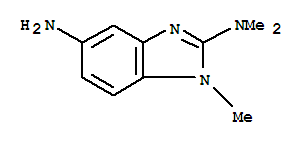 1H-benzimidazole-2,5-diamine,n2,n2,1-trimethyl-(9ci) Structure,46297-17-0Structure