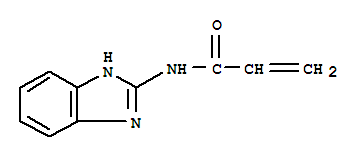 2-Propenamide,n-1h-benzimidazol-2-yl-(9ci)Structure,46323-68-6Structure 2-Propenamide,n-1h-benzimidazol-2-yl-(9ci) Structure,46323-68-6Structure