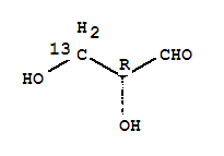 2,3-Dihydroxy-(2r)-propanal-3-13cStructure,478529-50-9Structure 2,3-Dihydroxy-(2r)-propanal-3-13c Structure,478529-50-9Structure
