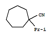 Cycloheptanecarbonitrile, 1-(1-methylethyl)-(9ci) Structure,49826-28-0Structure