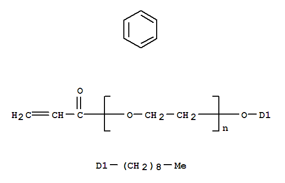 Polyethylene glycol nonylphenyl ether acrylateStructure,50974-47-5Structure Polyethylene glycol nonylphenyl ether acrylate Structure,50974-47-5Structure