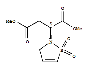 (2S)-2-(1,1-dioxido-2(3h)-isothiazolyl)-butanedioic acid 1,4-dimethyl esterStructure,515130-06-0Structure (2S)-2-(1,1-dioxido-2(3h)-isothiazolyl)-butanedioic acid 1,4-dimethyl ester Structure,515130-06-0Structure